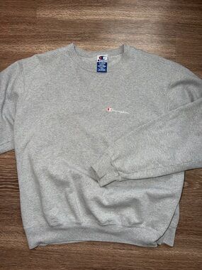 Champion Gray Crewneck Sweatshirt